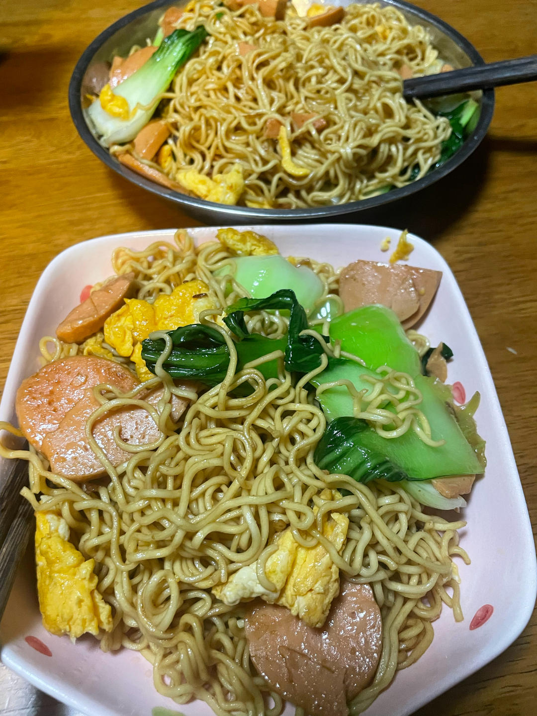 炒方便面