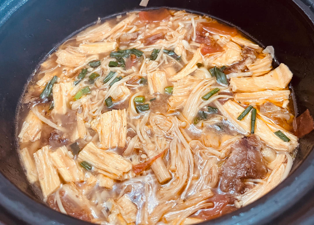 春天多给孩子吃牛肉！牛肉腐竹煲超绝