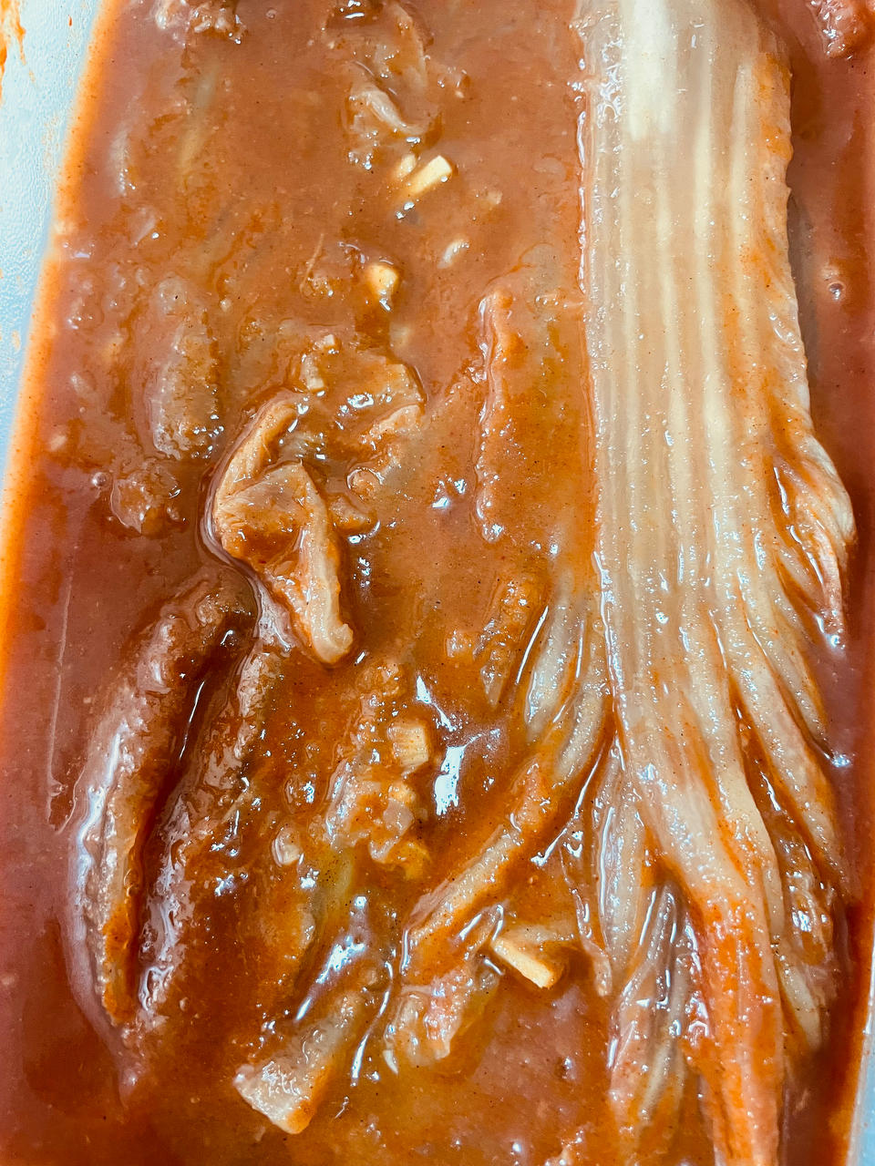 半颗大白菜做的韩式泡菜