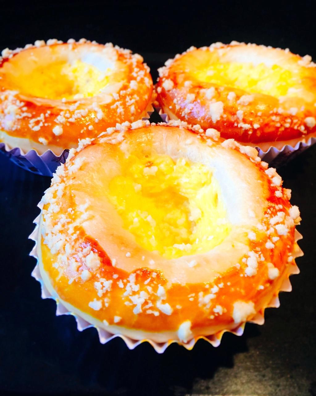 美味卡仕达面包 Custard Cream Brioche