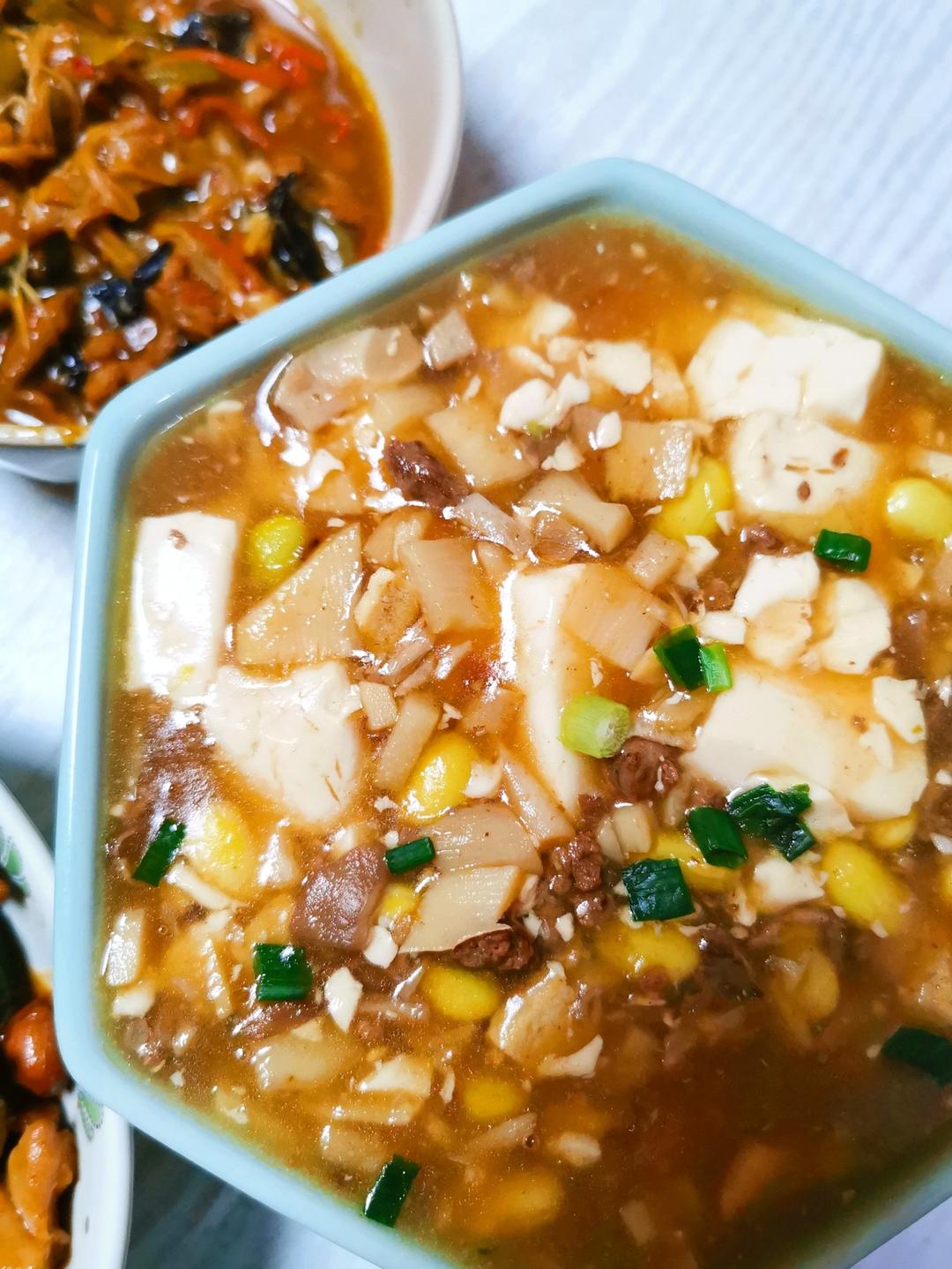 能让孩子一碗饭很快下肚的西施豆腐