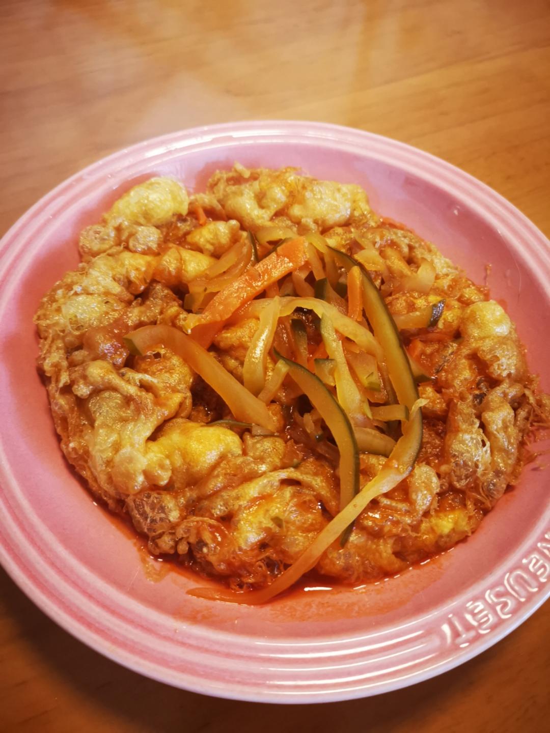 儿时的味道.五柳炸蛋