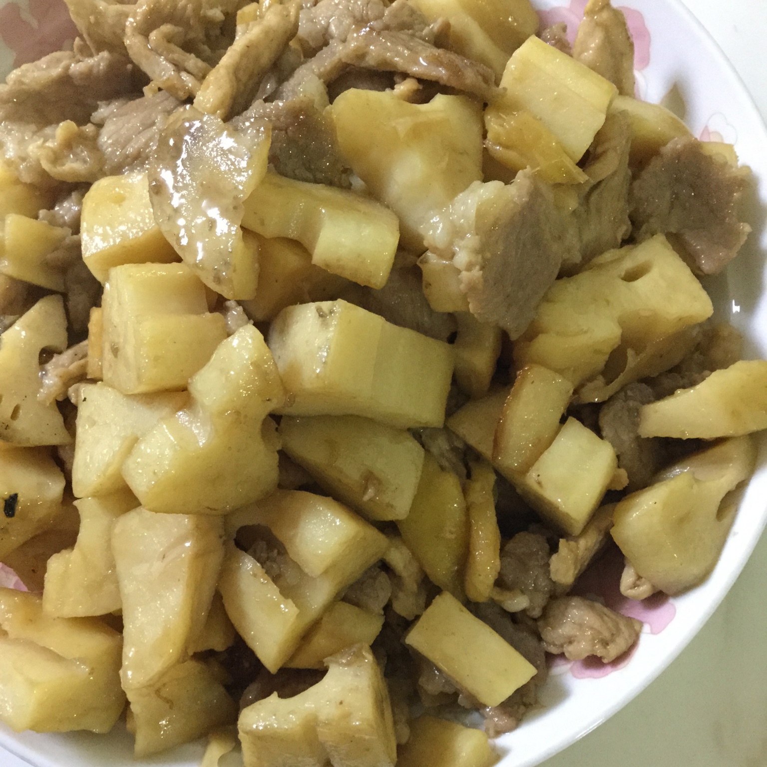 莲藕炒肉