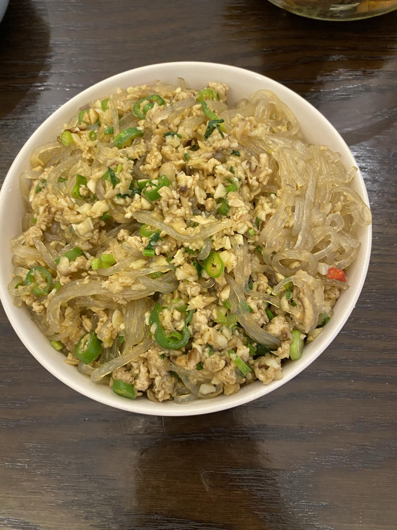 不放豆瓣酱的蚂蚁上树