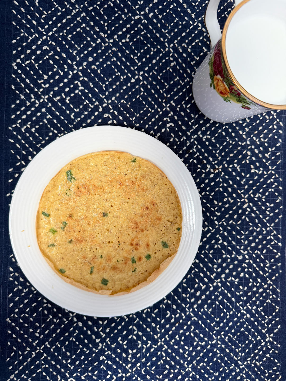 燕麦鸡蛋饼（低卡无油）