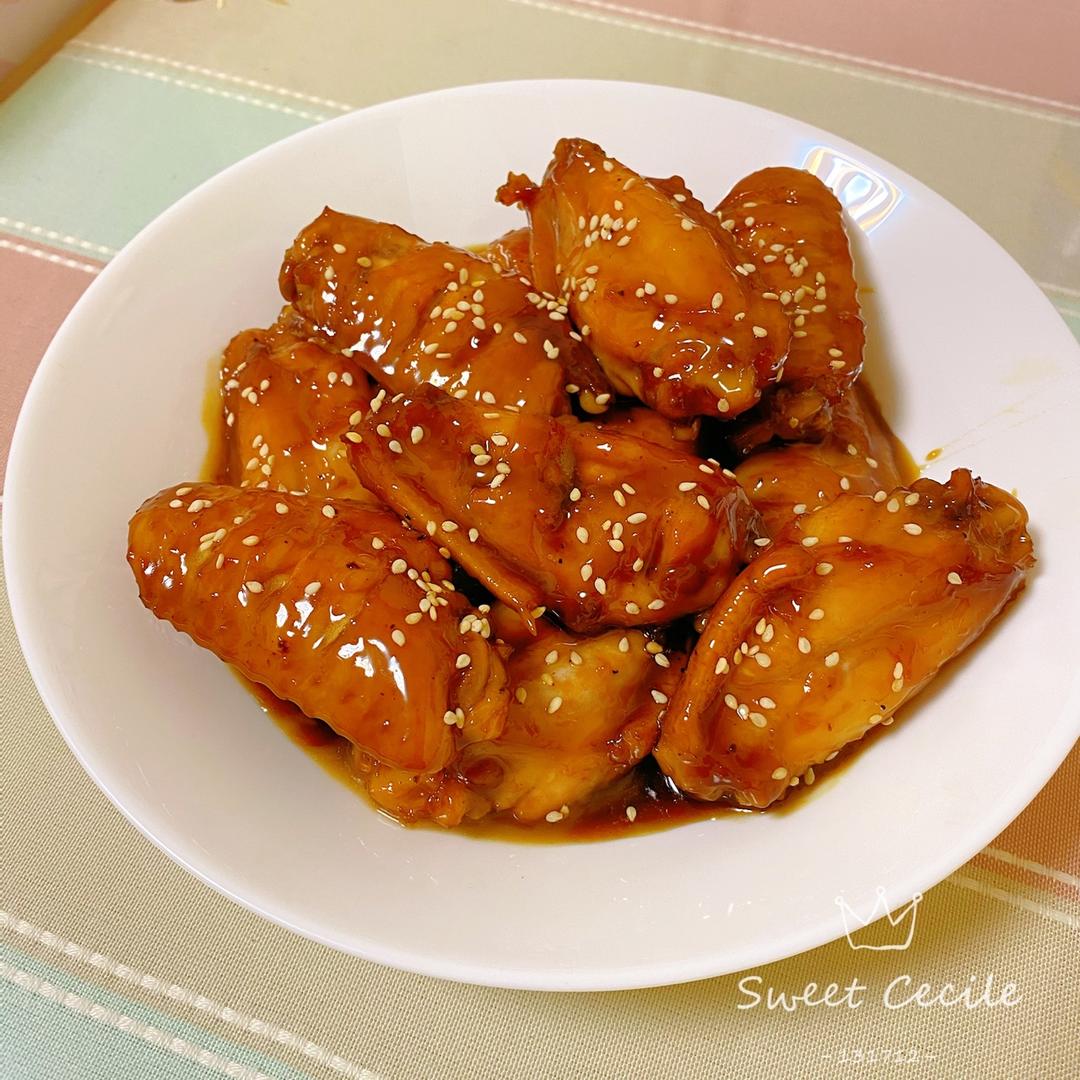 麦秋食光🔆蜜汁鸡翅