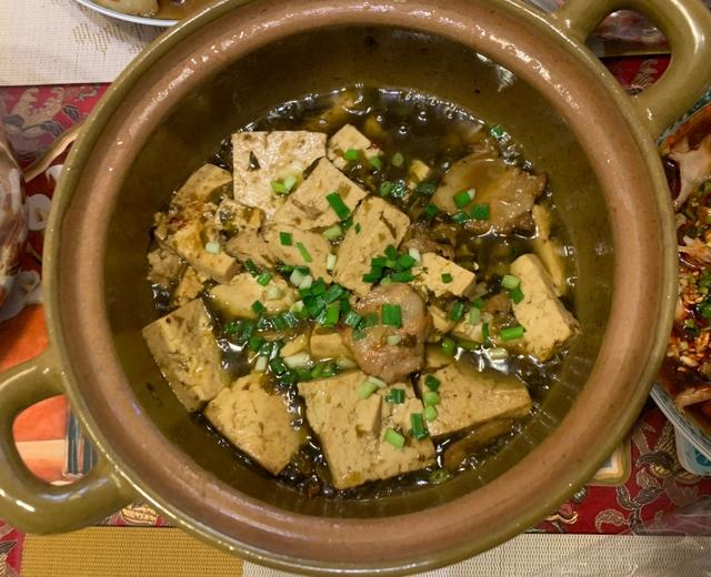 砂锅·雪菜豆腐的做法