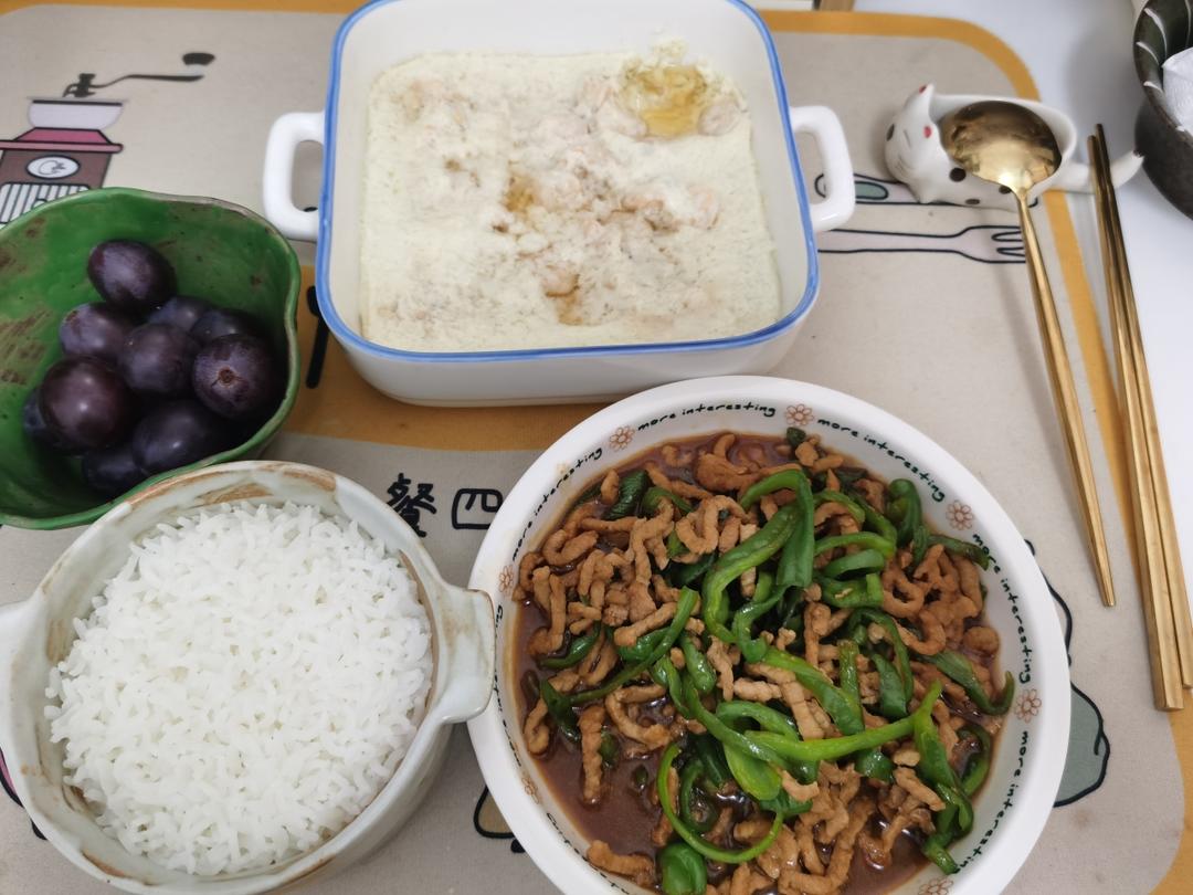 ‼️好吃到舔盘的青椒肉丝盖浇饭