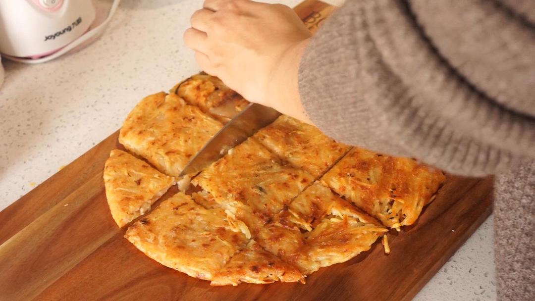 韩式土豆泡菜饼