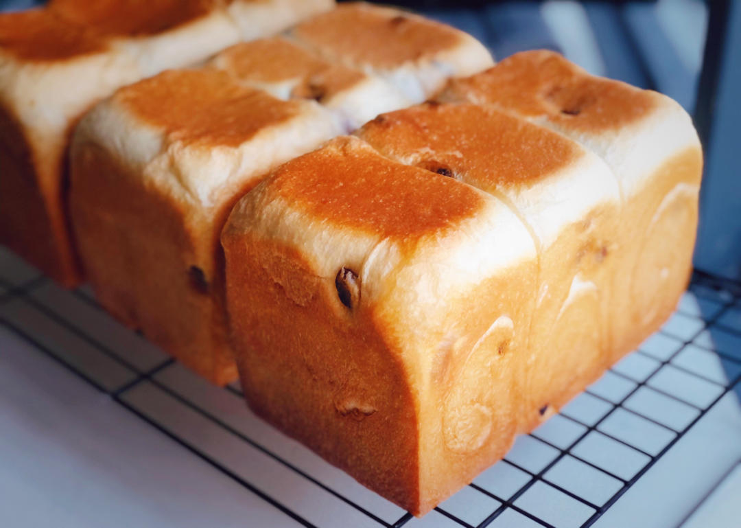 提子吐司，黄提奶油闪亮吐司