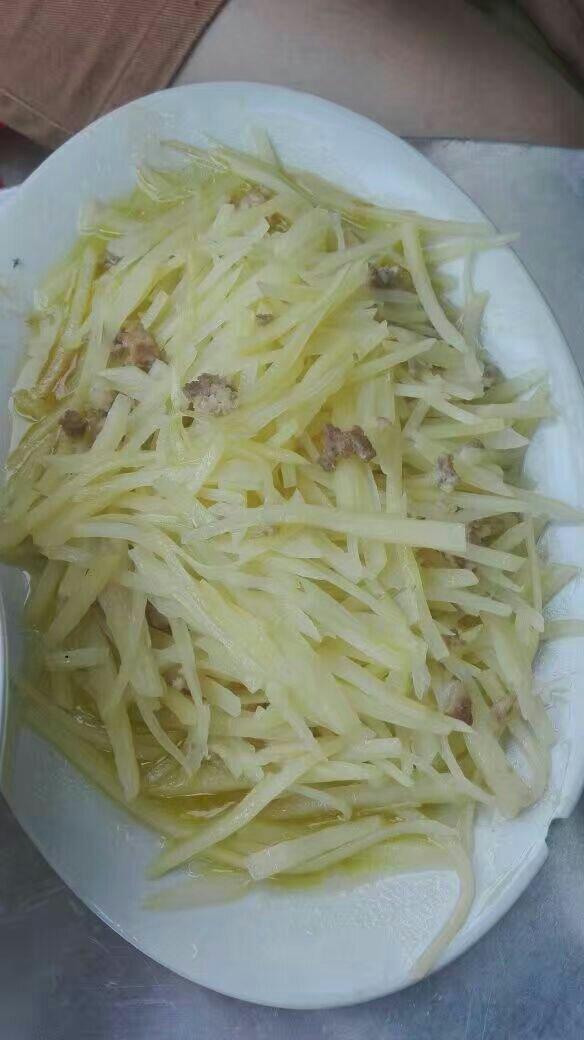 肉末土豆丝