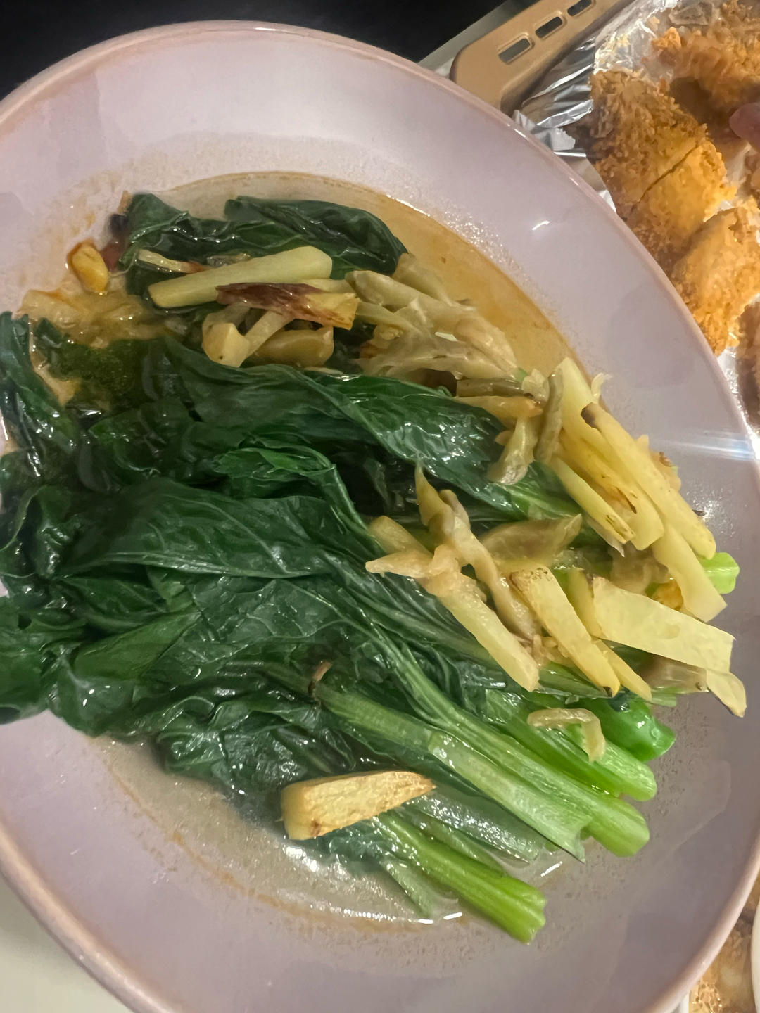 粤菜师傅教的「盐水菜心」，妥妥的饭店口味！