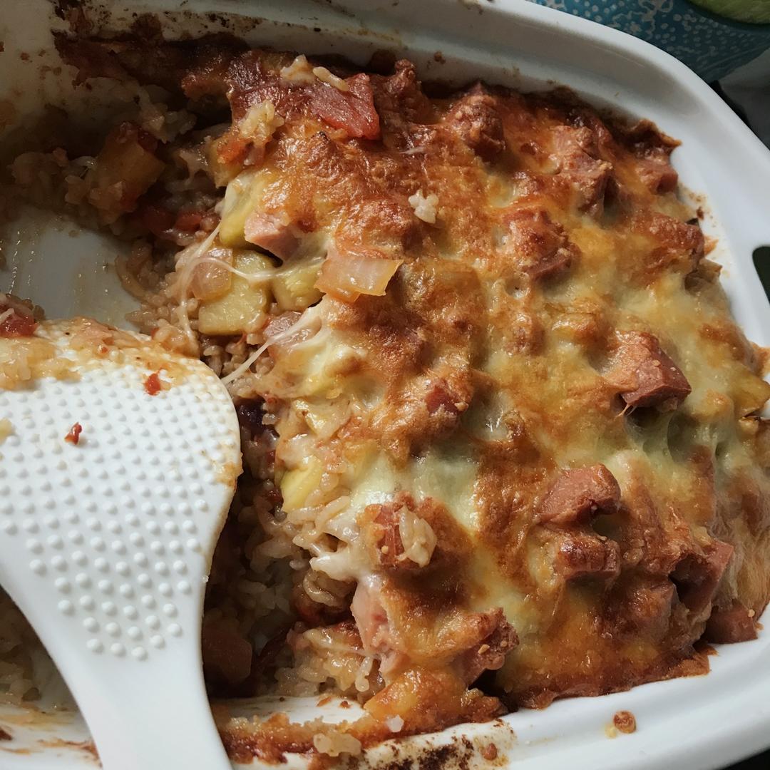 堂妈教你咖喱鸡肉焗饭