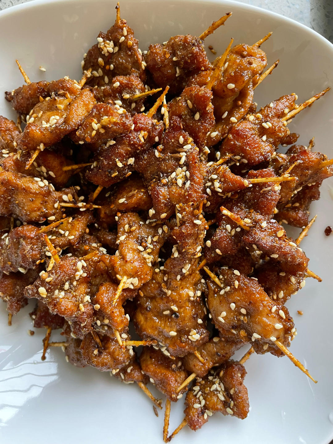 牙签肉（猪肉，内附各种口味做法，记得收藏）
