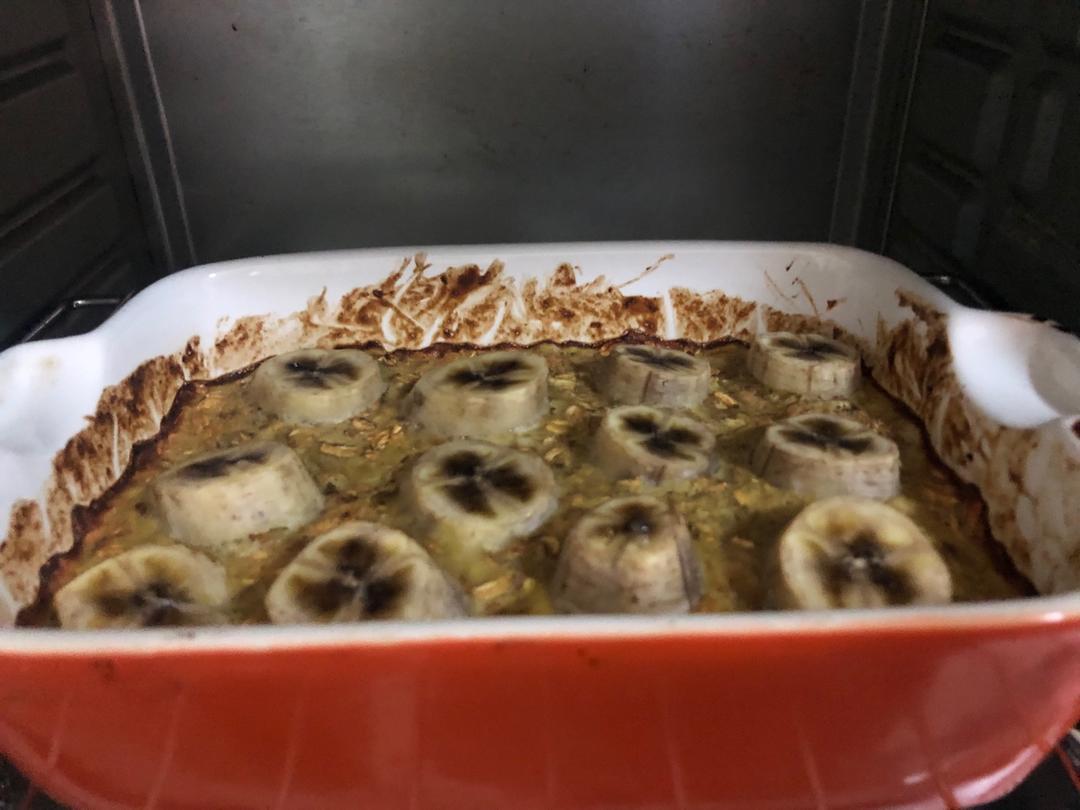 减脂香蕉烤燕麦