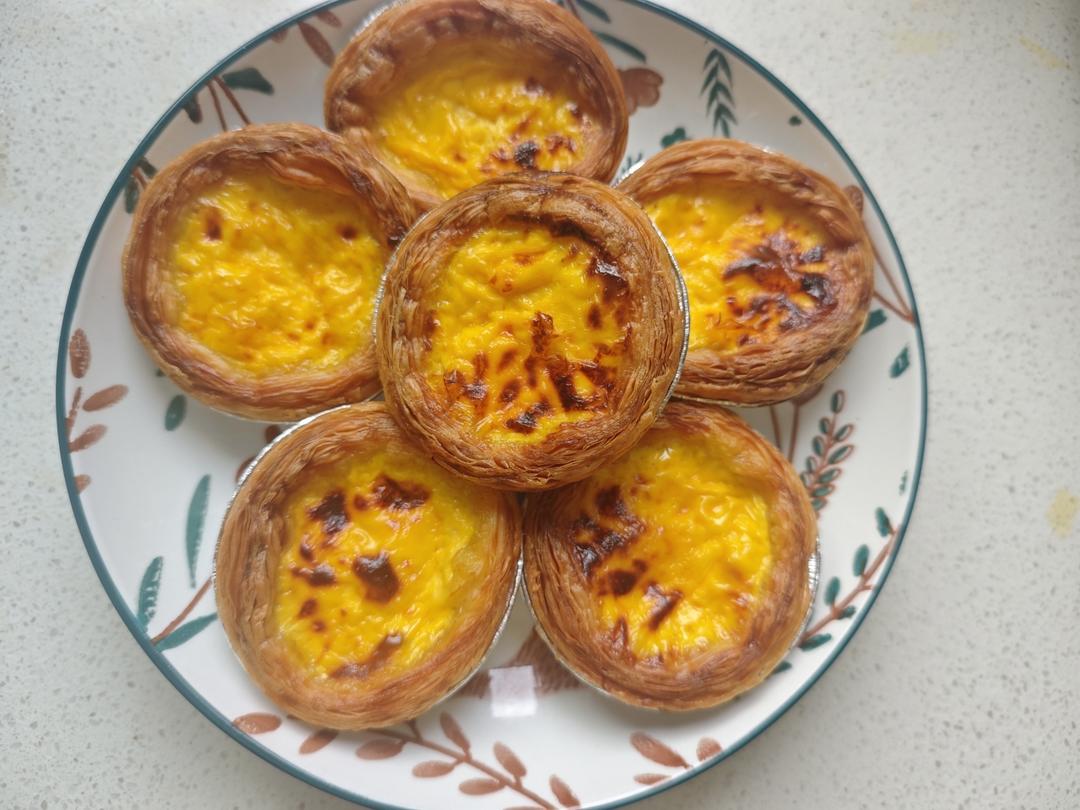 空气炸锅版全蛋葡式蛋挞『秒杀KFC』悠伴空气炸锅