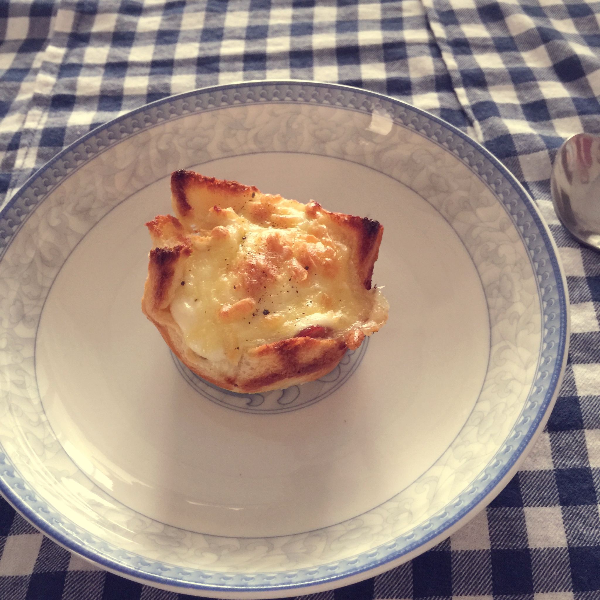 【Rachel khoo】热三明治马芬（Croque Madame Muffins）