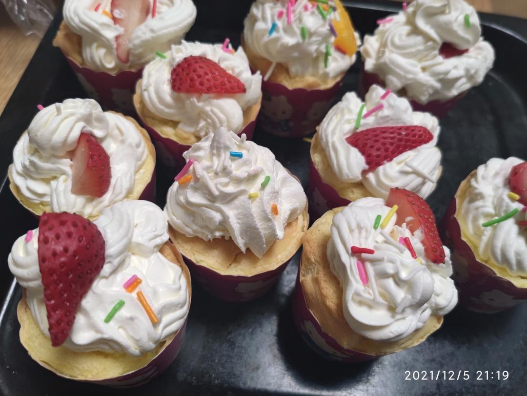 【花环纸杯蛋糕】2021｜新年快乐｜