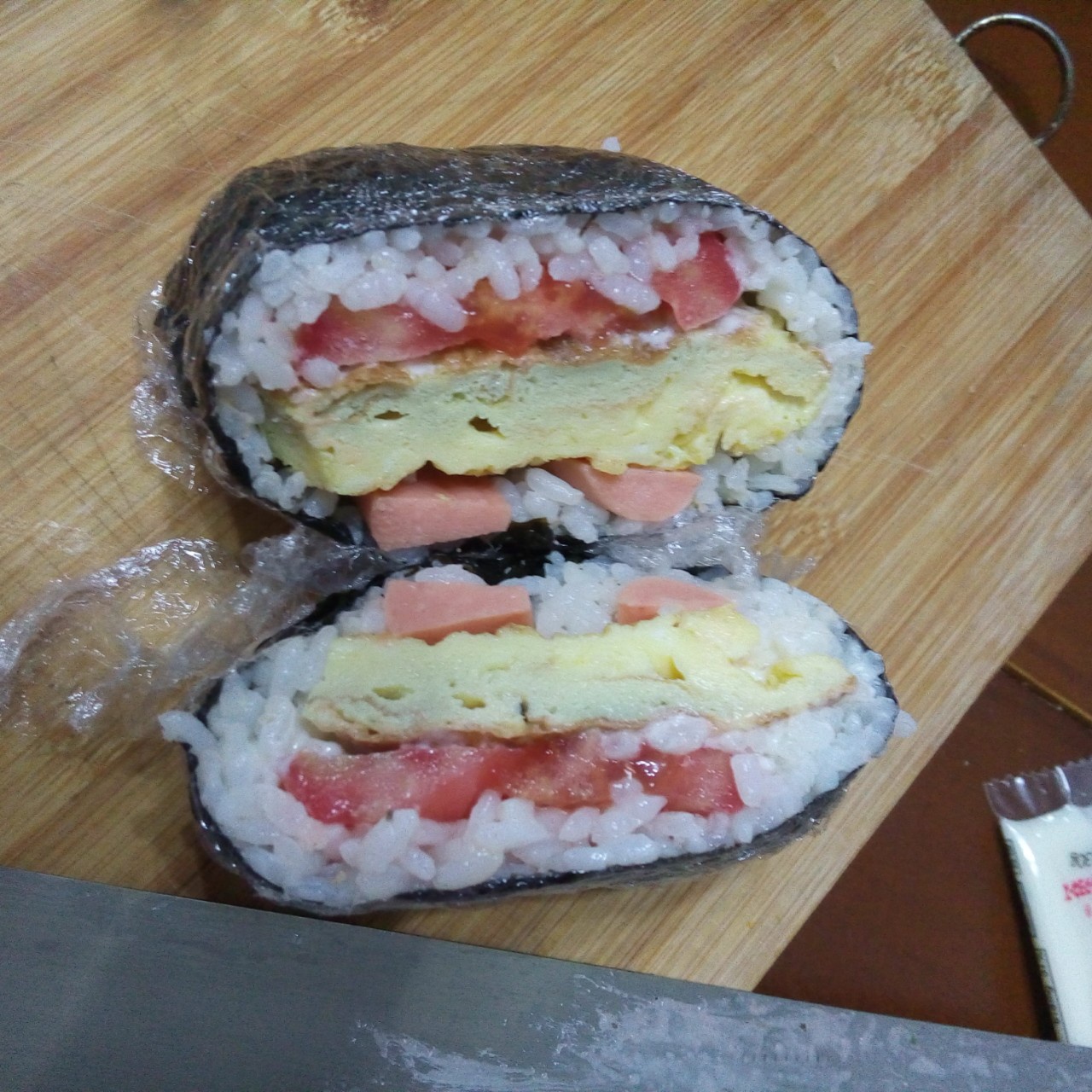 不用捏的饭团(おにぎらず)