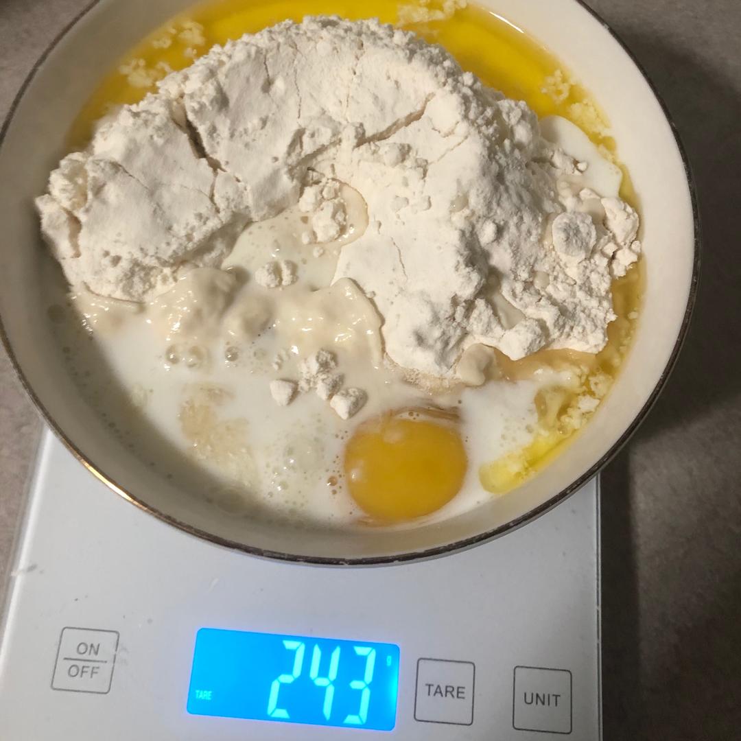纯奶手撕吐司的做法 步骤1