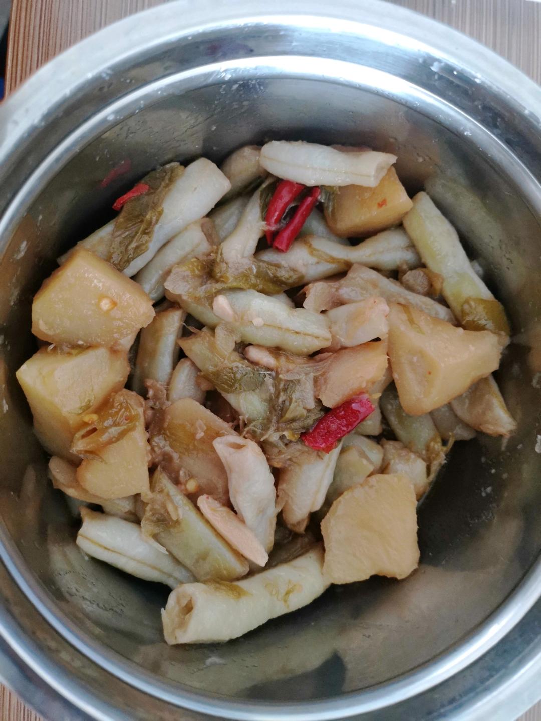 东北土豆炖豆角