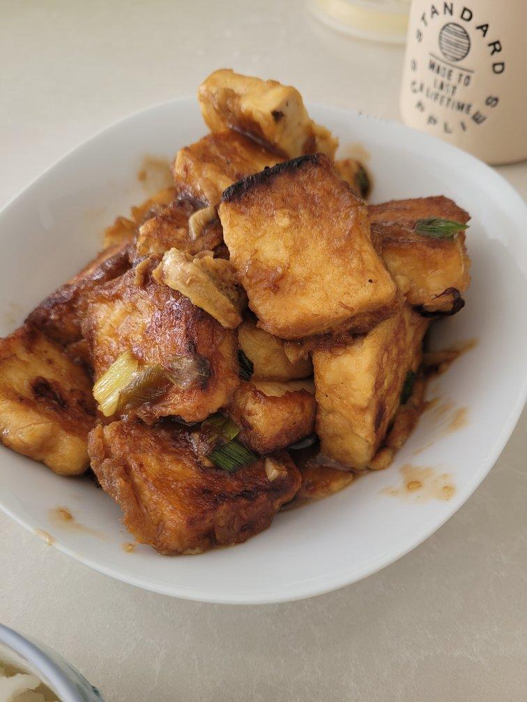 无敌好吃的香煎豆腐