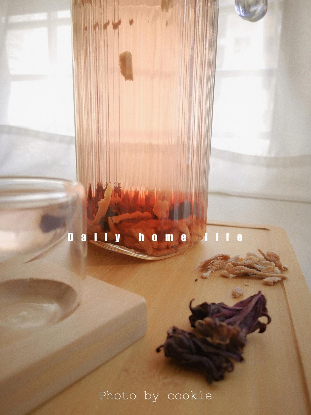 快手冲泡｜陈皮洛神花茶