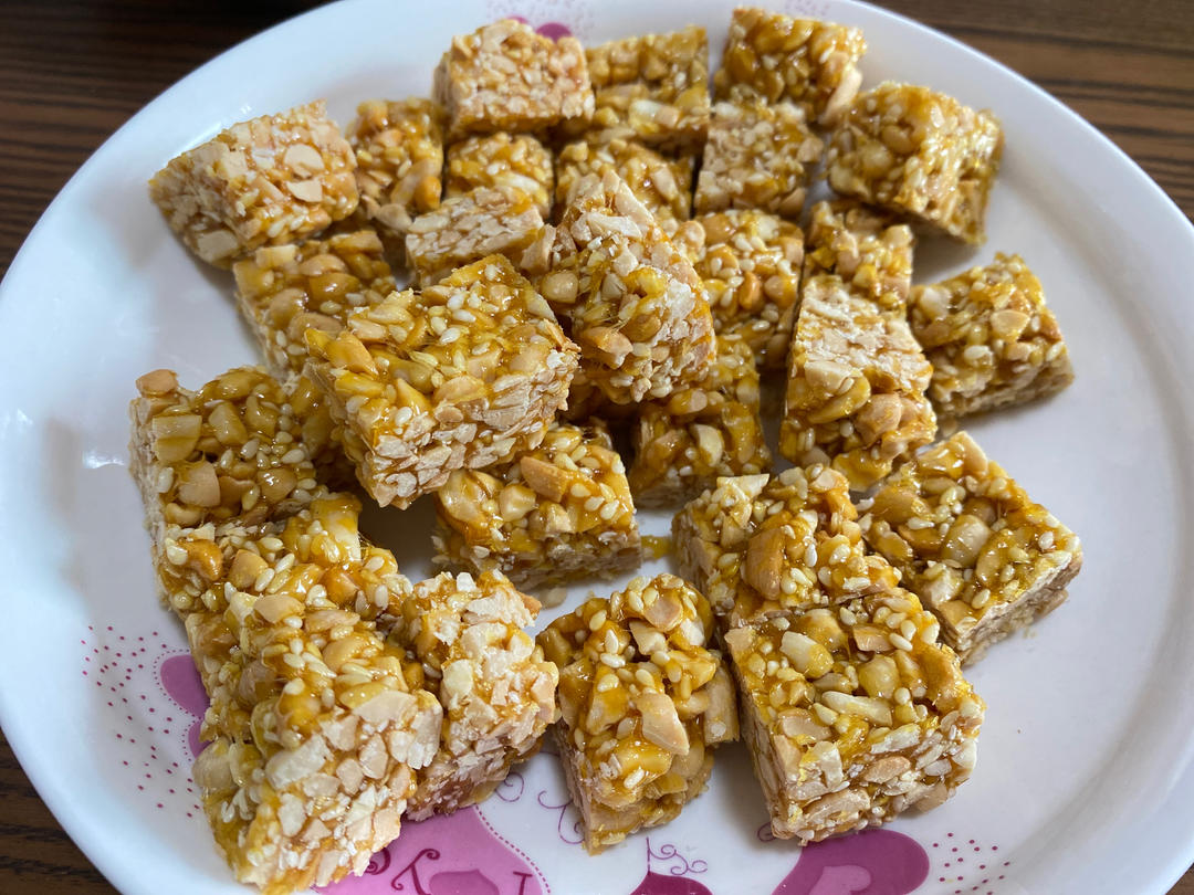 教你三步做花生糖