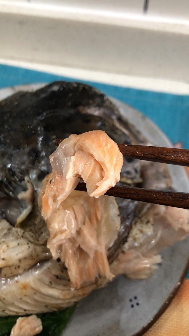 日式盐烤三文鱼头【北鼎烤箱食谱】
