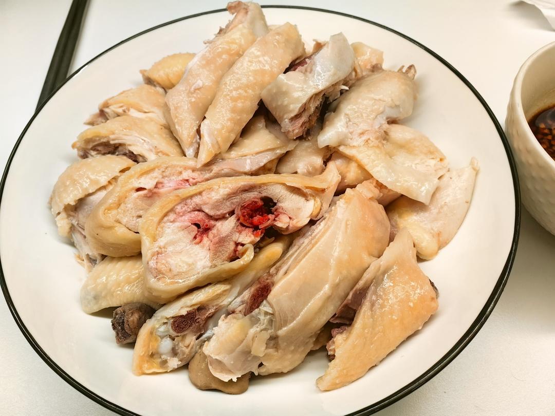 一人食，超嫩鸡全腿版白切鸡制作，零失败
