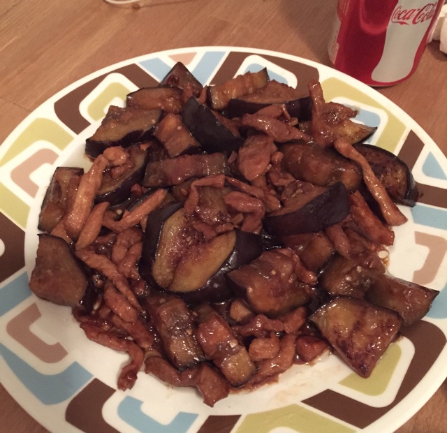 酱香肉末烧茄子