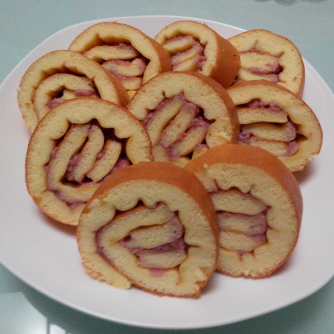 （健康）无油葡萄蛋糕卷