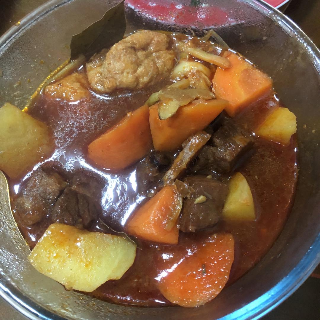 番茄土豆炖牛腩