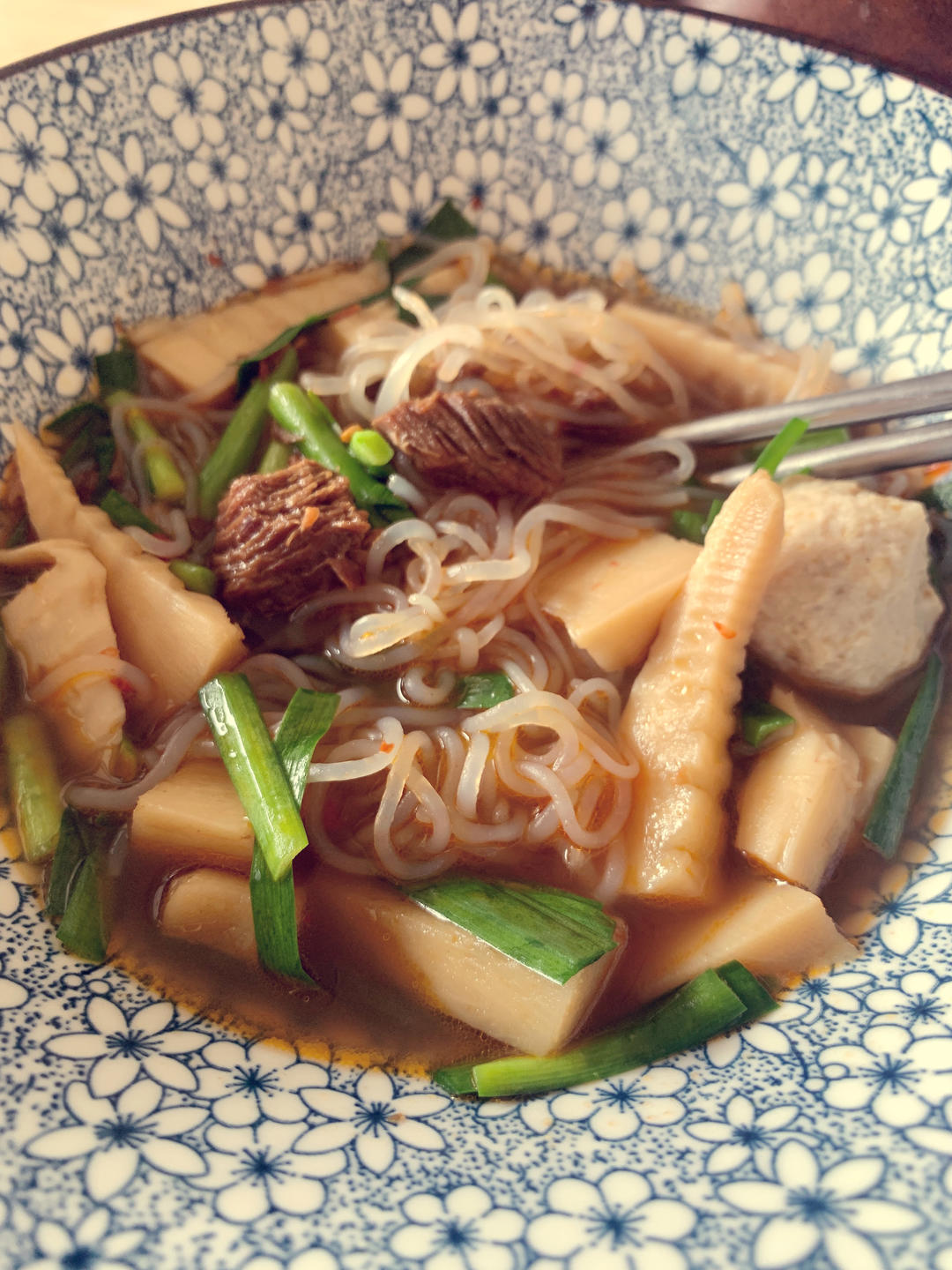 竹笋牛肉米线