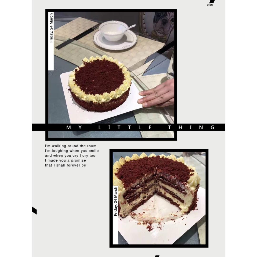 红丝绒蛋糕 Red Velvet Cake