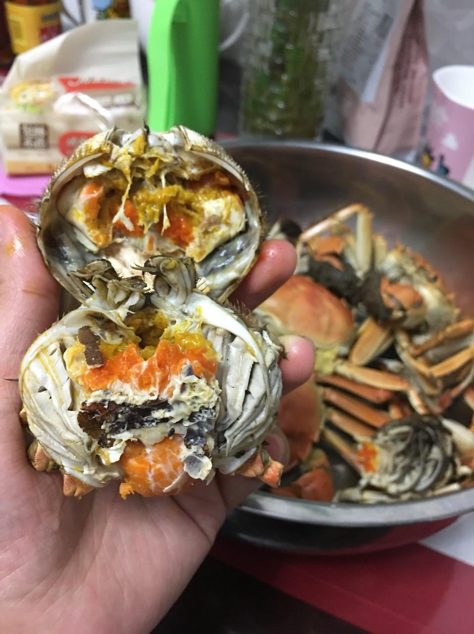 清蒸大闸蟹
