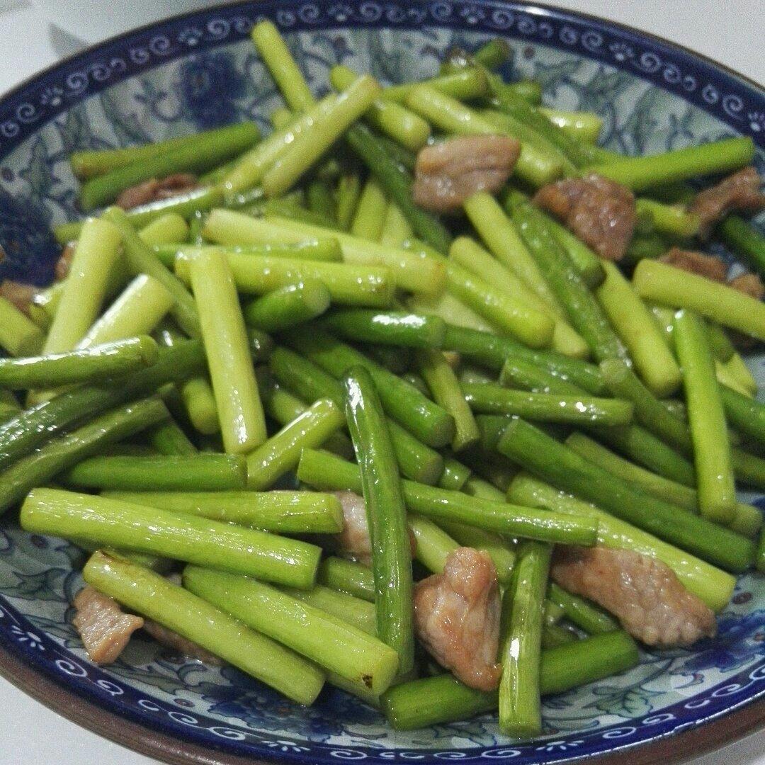 蒜薹炒肉
