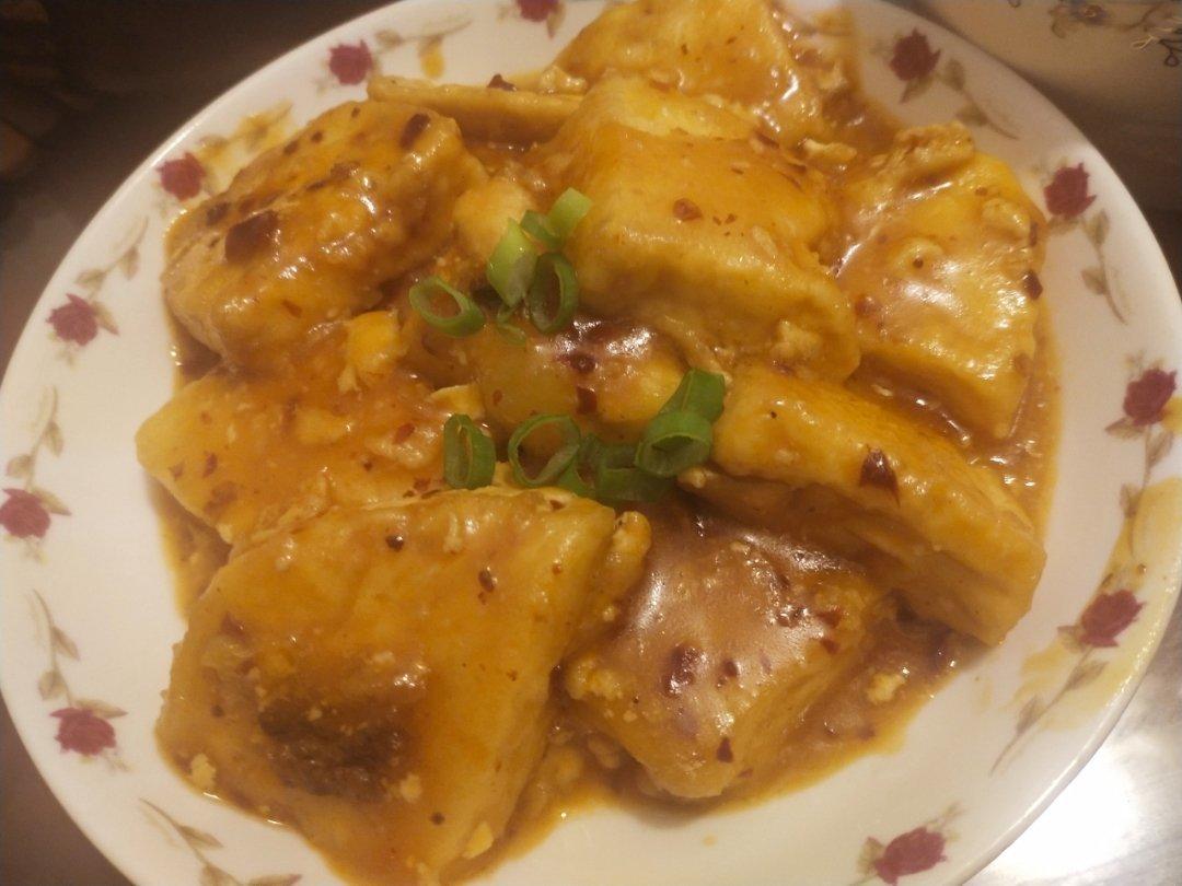 无敌好吃的香煎豆腐