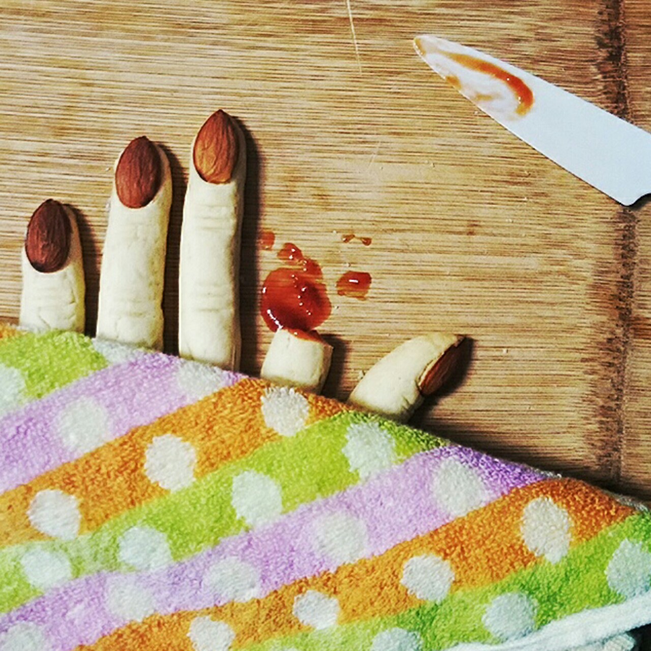 万圣节女巫的手指