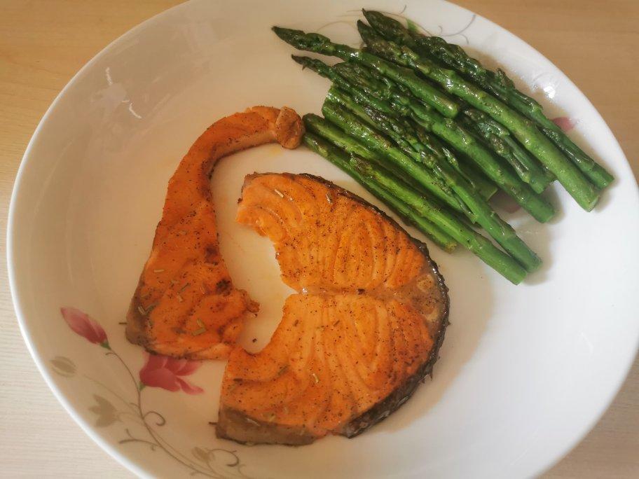 柠檬香煎三文鱼（无油版）