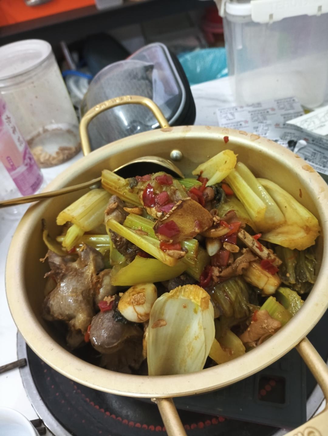 能吃三碗饭的开胃菜-酸辣鸡杂