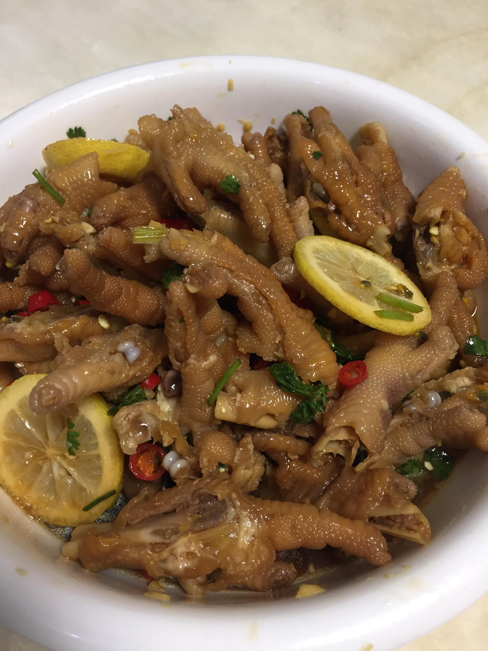 超好吃的🍋酸辣凤爪