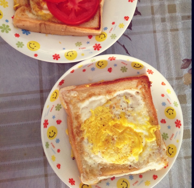 吐司煎蛋
