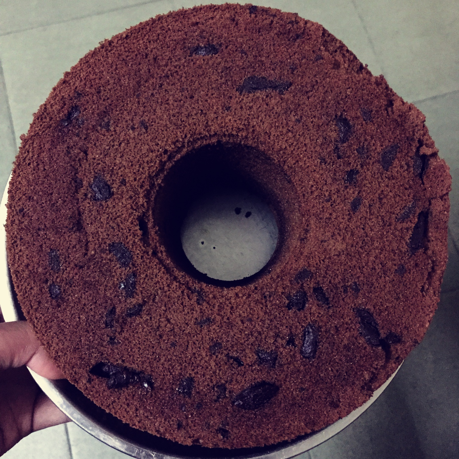 香浓黑巧克力戚风