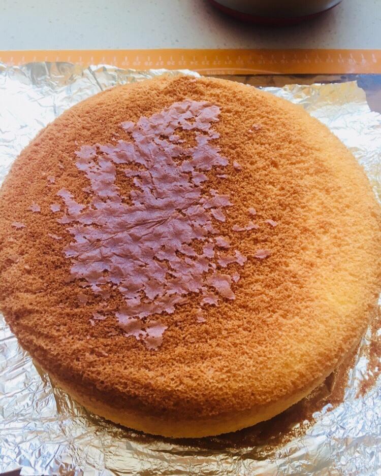 戚风蛋糕（不回缩，裱花打底首选）