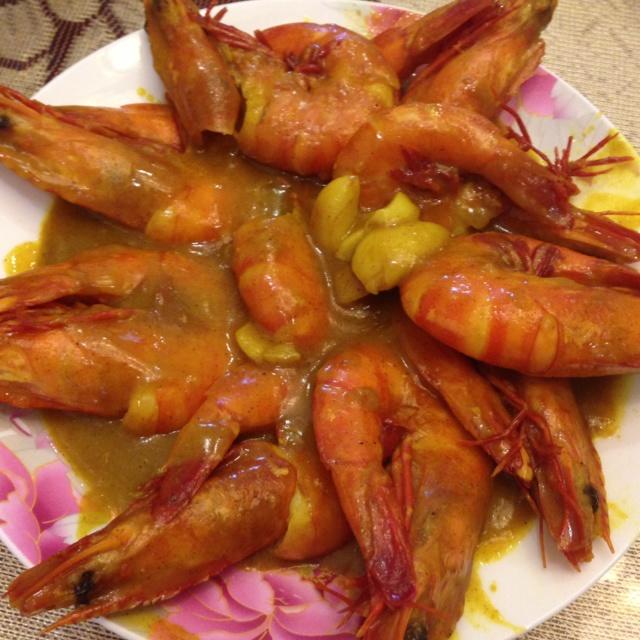 泰式咖喱大明虾的做法