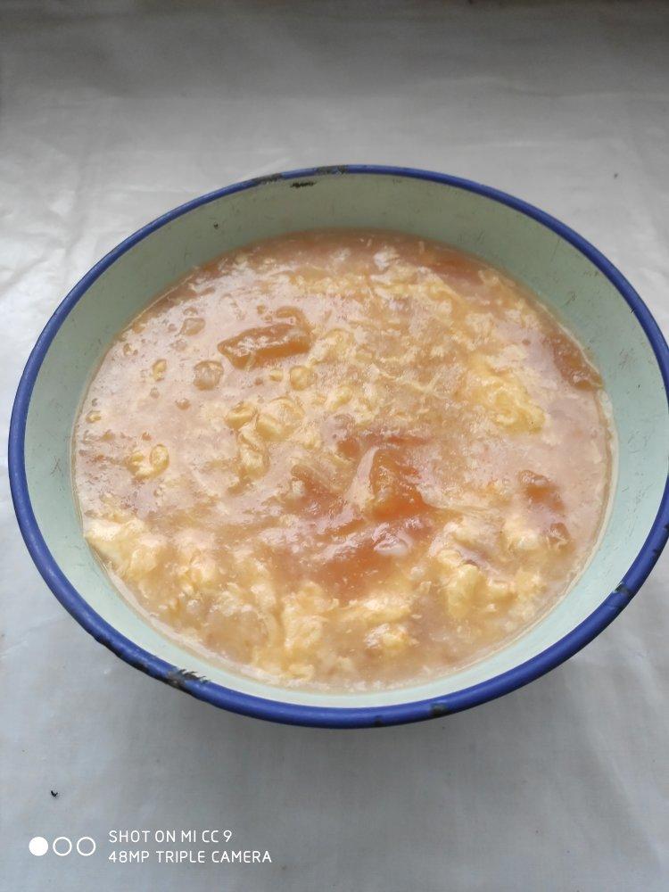 西红柿鸡蛋疙瘩汤