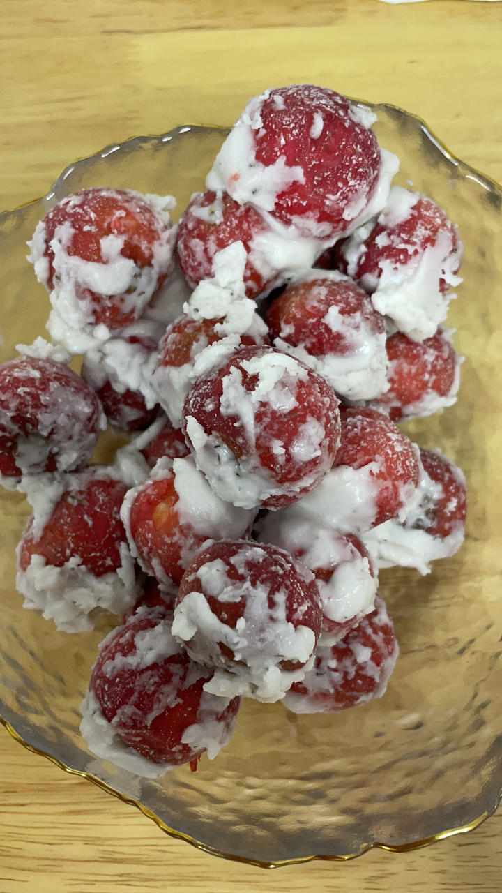 雪花山楂球 酸甜爽口 开胃又好吃 附细节视频详解