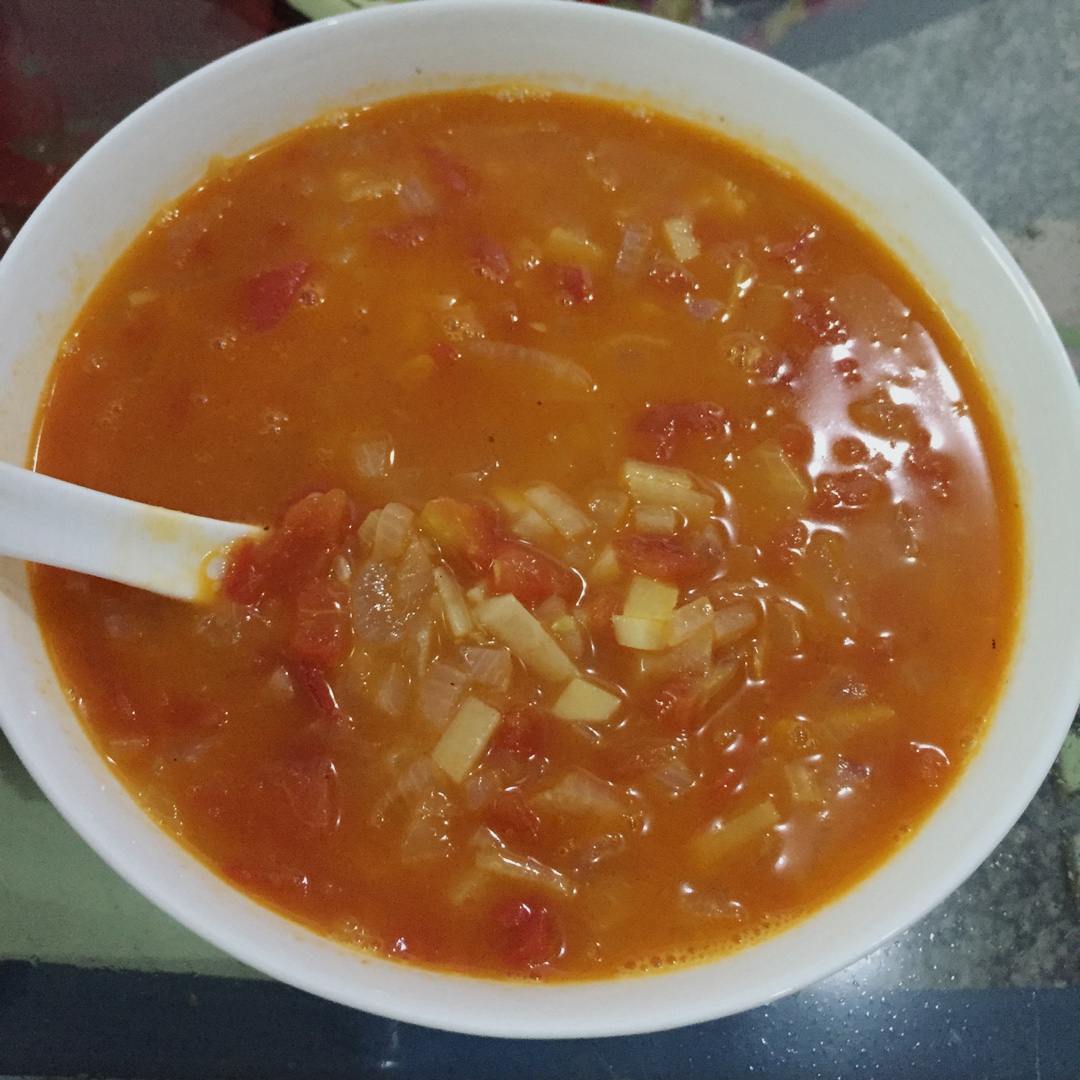 番茄洋葱汤
