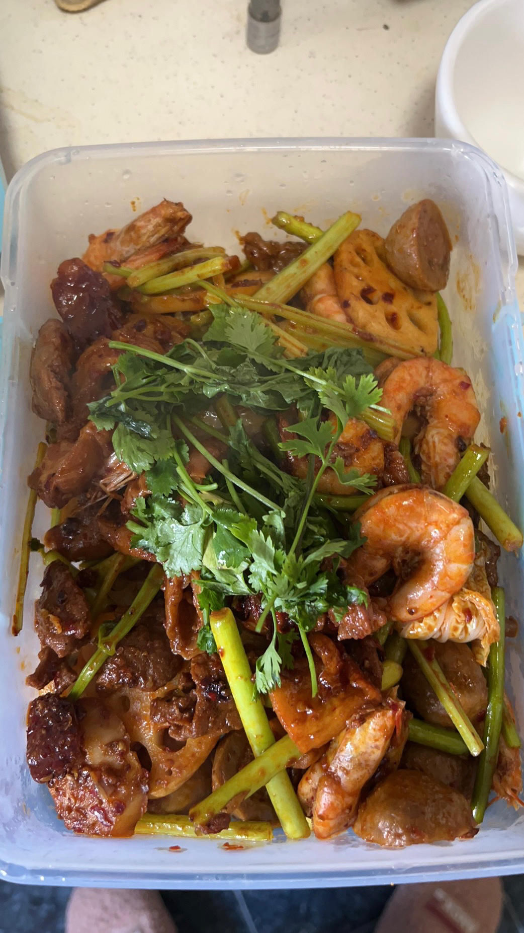 空气炸锅版麻辣香锅